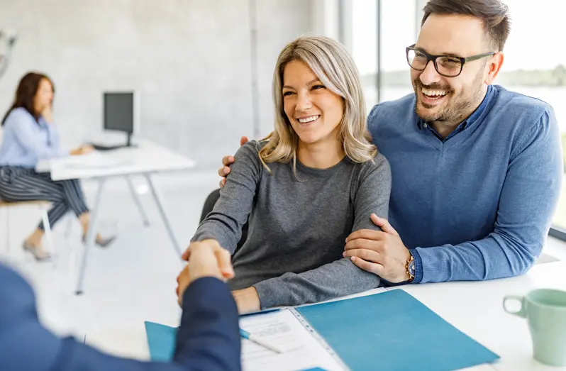 Summit-Financial-of-South-Carolina-couple-happing-receiving-a-loan Secure Personal Loans
